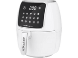 Freidora de aire - Orbegozo Gran Cheff FDR64, 1500 W, 4 l, Temporizador, 10 programas, Cubeta extraíble, Blanco