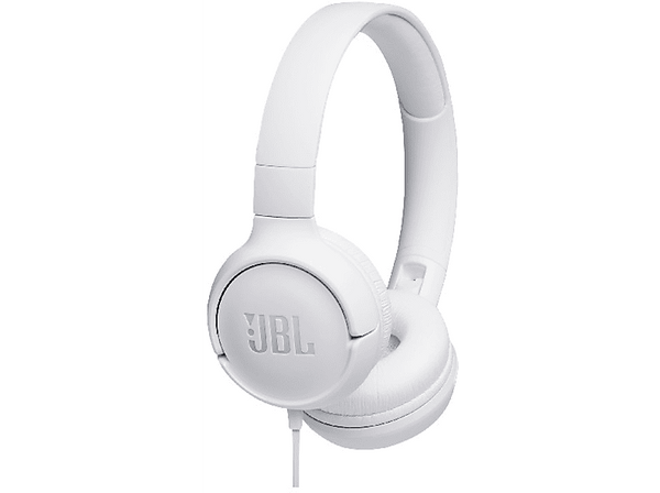 Auriculares inalámbricos - JBL Tune 500 BT, Bluetooth, Blanco