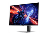 Monitor gaming - Samsung Odyssey G6 G60SF LS27FG602SUXEN, 27 QHD, 500 Hz, 0.03 ms, OLED, Altura ajustable, Plata