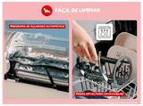 Heladera - Moulinex Freezi MJ803, Heladera 16 en 1, Helados y bebidas heladas al momento, 5 Programas automáticos, Silenciosa, 8 Raciones, Blanca