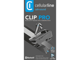 Auriculares inalámbricos - CellularLine Mono Clip Pro, Bluetooth, Con cancelación de ruido, Supraaurales, Negro