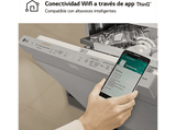 Lavavajillas - LG DF587HVS, 10 servicios, 10 programas, 60 cm, Lavado a vapor, Acero  antihuellas