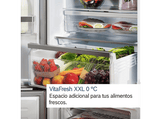 Frigorífico americano - Bosch KFN96VPEA, No Frost, 183 cm, 605 l, Sistema MultiAir Flow, Capacidad XXL ancho especial 90 cm, Acero Inox