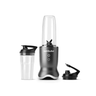 Batidora de vaso - Nutribullet Ultra NB1206DGCC, Batidora personal, Táctil, Silenciosa, Tapas para llevar 1200 W, 0.9 l/0.7 l, Gris oscuro
