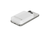 Powerbank - Belkin BoostCharge Pro Batería externa magnética 8K con Qi2 (15 W), 8000 mAh, 1x USB-C, Blanco