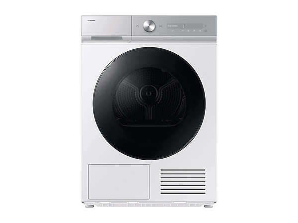 Secadora bomba de calor - Samsung Bespoke AI DV90DB8845GHU3, 9 Kg, 19 programas, OptimalDry A, Blanco