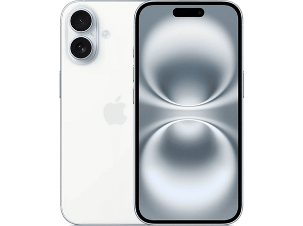 Apple iPhone 16, Blanco, 512 GB, 5G, 6.1 " OLED Super Retina XDR, Chip A18 Bionic, iOS