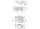 Frigorífico combi integrable - Bosch KIN86VFE0, Semi Frost, 177.2 cm, 260 l, Vita Fresh, Blanco