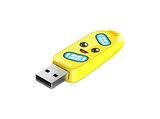 Memoria USB 128GB - Sandisk USB SanDisk® Fortnite®, edición Banano, Peely, Hasta 130 MB/s, USB 3.2, Amarillo
