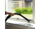 Aspirador con bolsa - Nilfisk Bright Home Plus, 750 W, 3.7 l, Filtración HEPA 14, Negro