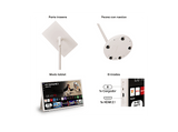 TV LED 27 - LG StanbyMe 27LX6TDGA, QHD, Procesador Inteligente α8 con IA, Smart TV, Beige