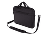 Maletín para portátil - Case-Logic Invigo, Para portátiles de hasta 14", Poliéster, Negro