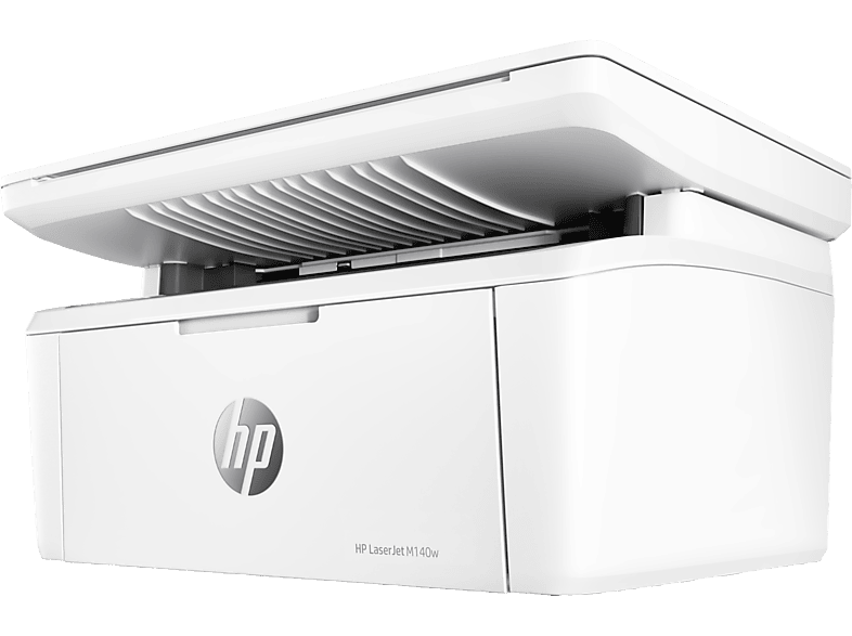 Impresora multifunción - HP M140w LaserJet, Servicio Instant Ink, Wi-Fi Direct®, Tecnología HP, Blanco