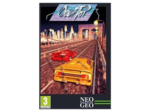 Cartucho juego retro Neo Geo: Over Top