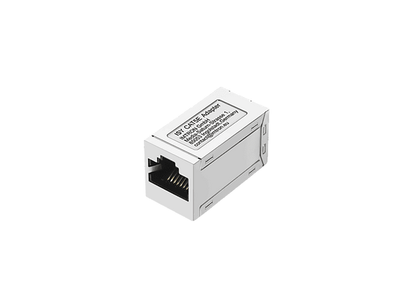 Adaptador - ISY IPC-1008, Cat-5e, RJ-45/RJ-45, 1 Gbps, Blanco