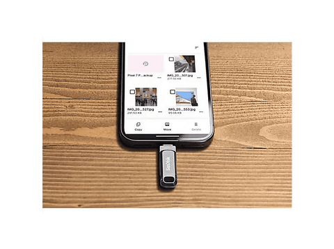 Memoria USB 256GB - Sandisk Ultra Dual Drive Go, USB-C, 2 en 1, USB-A, 3.2, OTG, 400 MB/s, Gris
