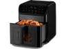 Freidora de aire - Ufesa Talent, 6.5 l, 1500 W, 13 Programas de cocinado, Temporizador 60min, Negro