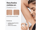 Depiladora IPL - Braun Luz Pulsada Silk·expert Pro 3 PL3020, Depilación permanente, 2 modos suavidad, Tecnología Skin Protection Lite, Blanco