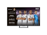 TV Mini LED 55 - Hisense 55E8Q, UHD 4K, 144 Hz, Hi-View Engine, Escalador HDR IA, Subwoofer integrado, Negro