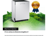 Lavavajillas integrable - Samsung DW60M6040BB/EO, 13 servicios, 6 programas, 59.5 cm, Función Higiene, Configuración Flexible, Sin Panelar