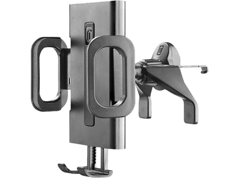 Soporte de móvil para coche - CellularLine HUGHOLDERVENTK, Universal, Pinza, Negro