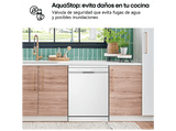Lavavajillas - LG DF273FW,  14 servicios, 10 programas, 60 cm,  QuadWash™, Blanco