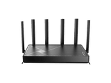 Router - TP-Link Archer BE400, 6500 Mbit/s, MU-MIMO, Wi-Fi 7 de doble banda a 6.5 Gbps, WiFi 7, 6 Antenas, Negro