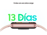 Smartwatch - Samsung Galaxy Fit3, 40mm, 256GB, RAM 16GB, 1.6 AMOLED, IP68, FreeRTOS, BT 5.3, hasta 13h, Pink