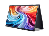 Monitor portátil plegable - Acer PD193QEBMIUUX, 18.5 Full-HD, 100 Hz, 4 ms, 2 USB Type C, Adaptive Sync, Comfyview, Altavoces integrados