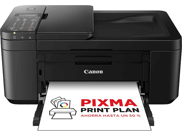 Impresora multifunción - Canon Pixma TR4750i, Inyección de tinta, 8.8 ppm, Escanea y Copia, WiFi, Pixma Print Plant, Negro