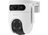 Cámara de vigilancia IP - Ezviz H9c Dual 3K, 2880 x 1620, Función de visión nocturna, Detección de forma humana/vehículo IA, Blanco
