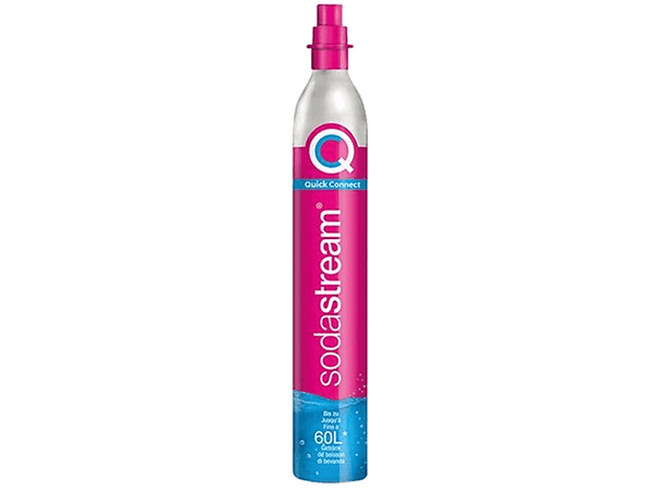 Botella - SodaStream 1132260340 CILINDRO+GAS ROSA LLENO, Rosa