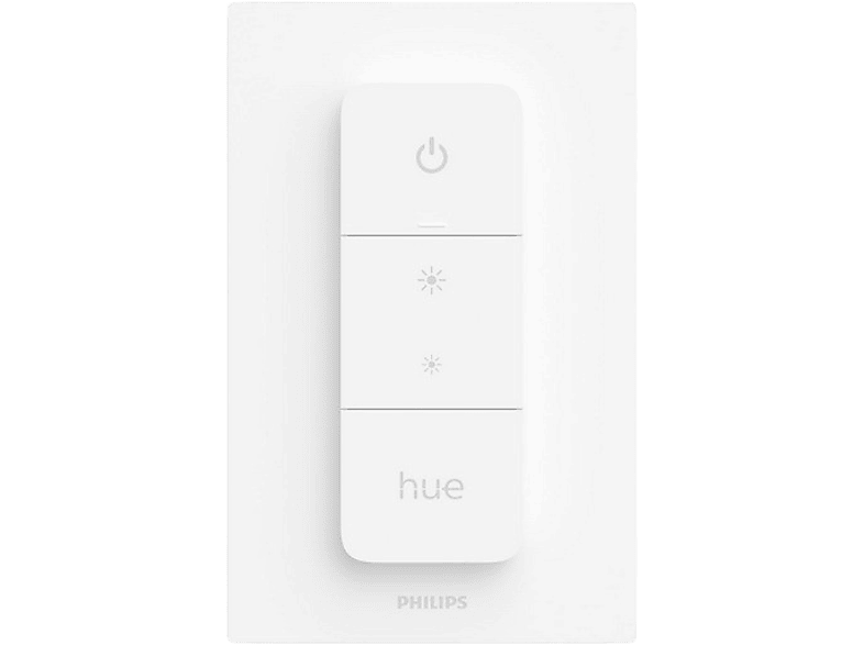 Regulador de luz - Philips Hue Hue Dimmer Switch, IP20, Pared, Blanco