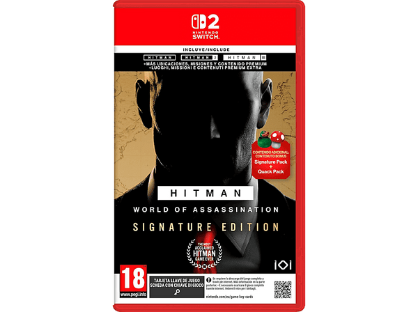 Nintendo Switch 2 Hitman: World of Assassination Signature Edition (Código de descarga)