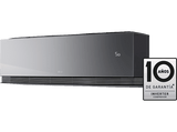 Aire acondicionado Split 1 x 1 - LG MIRROR12X, 3010 fg/h, Freeze Cleaning, ThinQ™, Antracita espejo