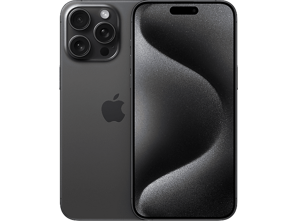 Apple iPhone 15 Pro Max, Titanio Negro, 1 TB, 5G, 6.7"  Pantalla Super Retina XDR, Chip A17 Bionic, iOS