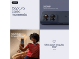 Móvil - motorola moto g87, Overture, 256 GB, 8 GB RAM, 6.78 Extreme AMOLED, MediaTek Dimensity 6400, 5200 mAh