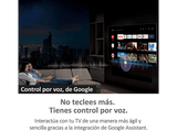 TV HQLED 65- Haier P8 Series H65P800UG, UHD 4K, Smart TV (Android TV 11), HDR 4K, Dolby Atmos-Vision, Diseño metálico, Control por Voz, Negro