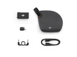 Micrófono - DJI Mic 3 Receptor, Inalámbrico, WiFi, Bluetooth 5.4, Cancelación de ruido avanzada, 10h Autonomía, Negro
