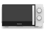 Microondas con grill - Taurus Ready Grill Ver.IV, 700 W, 6 Niveles de Potencia, 20 l, Descongelación, Puerta de Cristal, Blanco