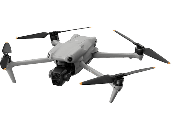 Drone - DJI Air 3 Fly More Combo + Mando DJI RC 2, 48 megapixel, Autonomía 46 min, Vídeos HDR, Accesorios, Gris