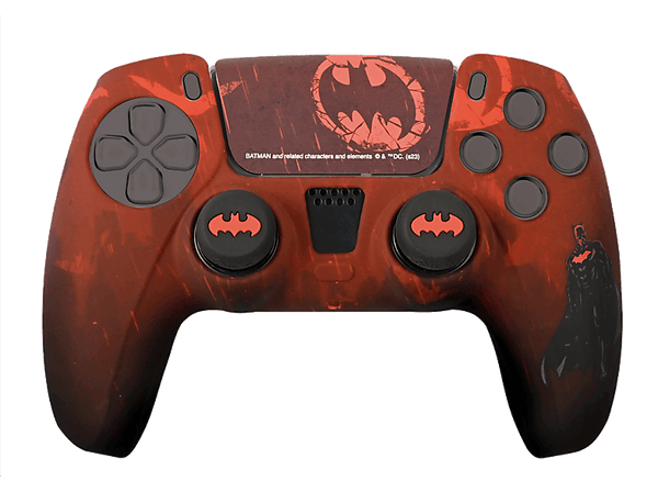 Funda + grips - FR-TEC Custom Kit  Batman™, Para PS5, Licencia Oficial, Multicolor