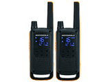 Walkie Talkie - Motorola T82 Extreme, 16 canales, Alcance 10 km, LED, IPx4