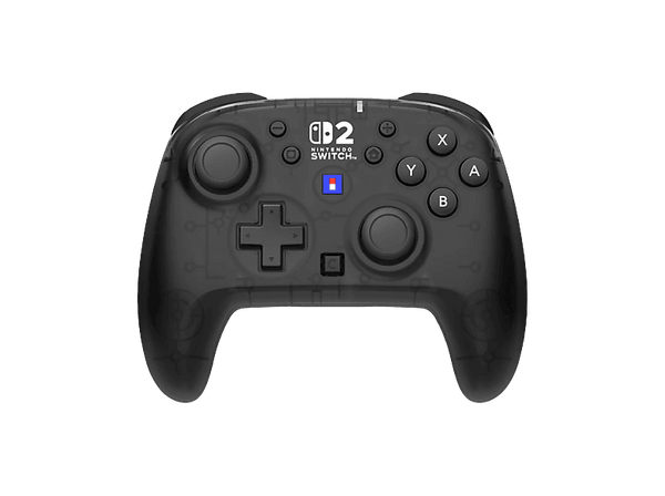 Mando Nintendo Switch 2 - Hori Horipad Turbo, Compatible con Nintendo Switch 2, Inalámbrica, Palancas analógicas TMR, Función Turbo, 10h, Negro