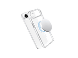 Funda móvil - ISY ISC-1133, Compatible con iPhone 17 Air, Compatibilidad MagSafe, Carga Inalámbrica, Resistente a Golpes y al Agua, Transparente