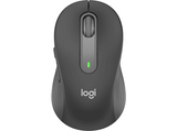 Ratón inalámbrico - Logitech Signature M650 + Alfombrilla,  Clics silenciosos, Botones personalizables, Bluetooth-USB, PC-Mac, Pilas 2 años, Negro
