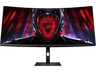 Monitor gaming - Xiaomi G34, 34", WQHD, 1 ms, 180 Hz, FreeSync, DisplayPort x2, HDMI x2, Negro