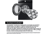 Lavadora secadora - Samsung WD90DB8B85GBU3, 9kg, 6 kg, QuickDrive™, AI EcoBubble™, Negro