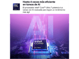 Portátil - LG Gram 14Z90U-G.AU88BN Copilot+ PC, 14 WUXGA, Intel® Core™ Ultra 7 355 49 TOPS, 32 GB RAM, 1 TB SSD, Windows 11 Home, Sin cargador