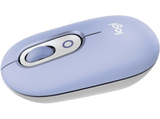 Ratón inalámbrico - Logitech Pop, 4000 ppp, Easy-Switch, Bluetooth, SmartWheel, Botones personalizables, Tecnología Silent Touch, PC-Mac, Lila